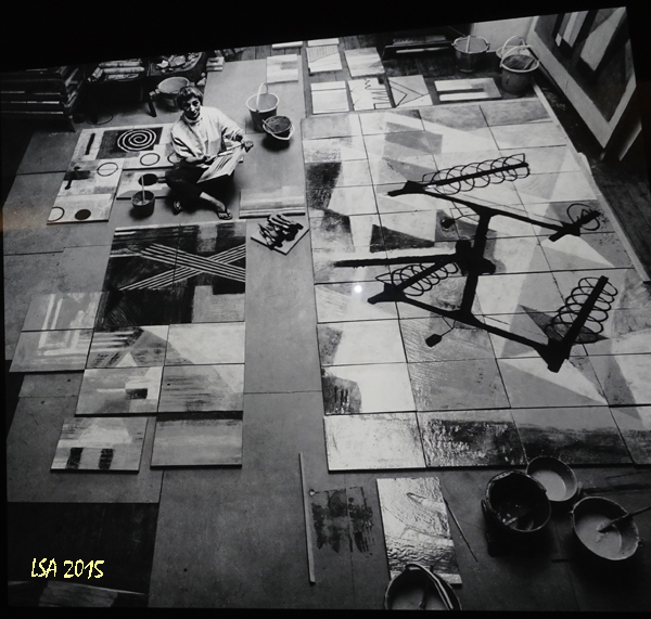 Dorothy Annan in her studio in 1960