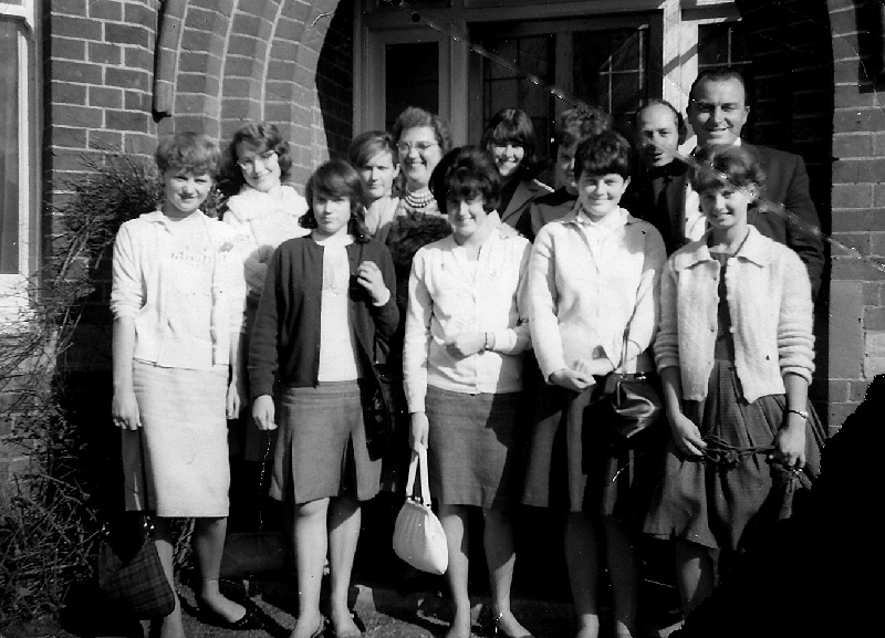 Class of 1963 - The Trainee Telephonists in Hawkenbury.