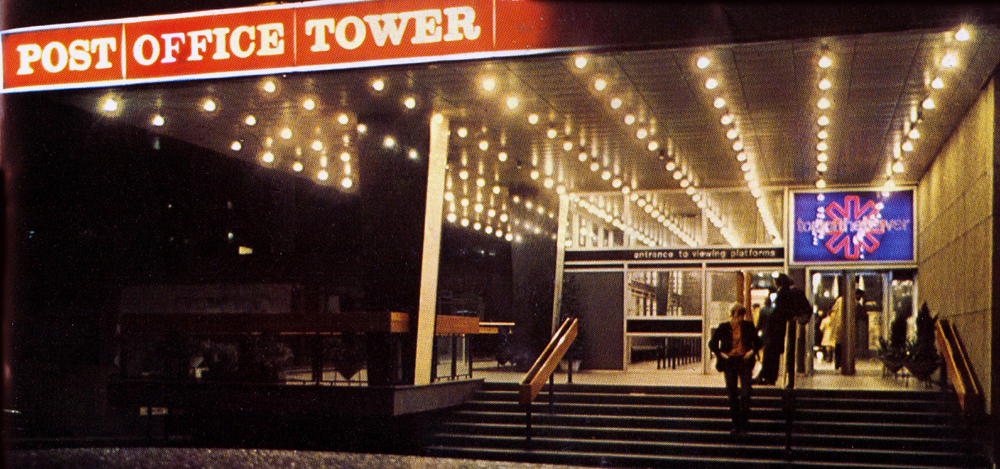 Post Office Tower circa 1970