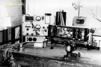 A type 4 channel panel in the workshop jig.