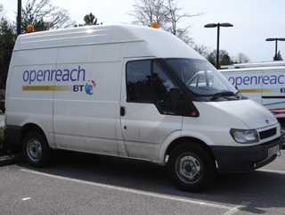 Openreach Ford Transit - High roof