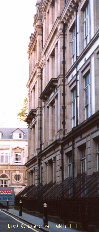 Looking up Addle Hill